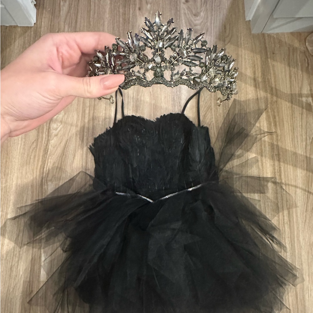 Black Swan Corset Dress Costume